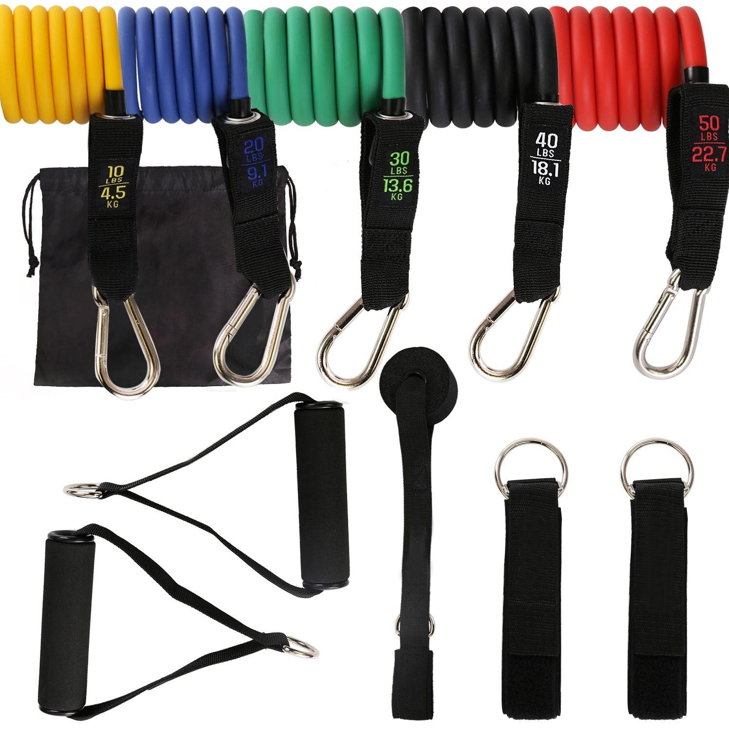 Resistance Bands 5 Pack GND Fitness