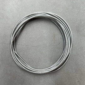 RF Replacement Rope // Silver - RF Skipping Rope- GND Fitness