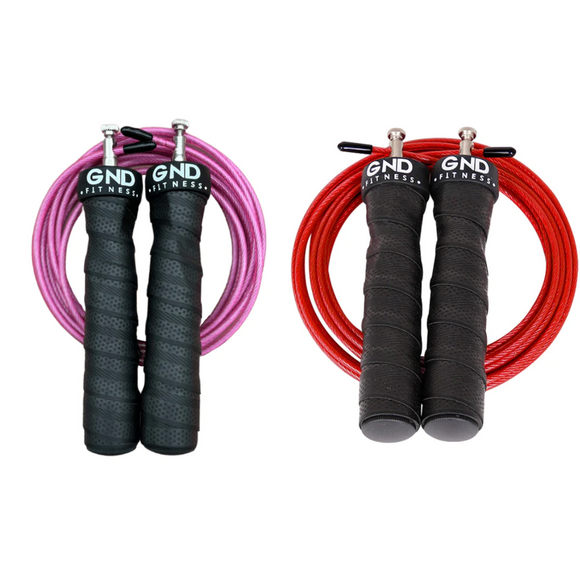 GND SR Speed Skipping Rope // Single Ball Bearing // 2 Pack