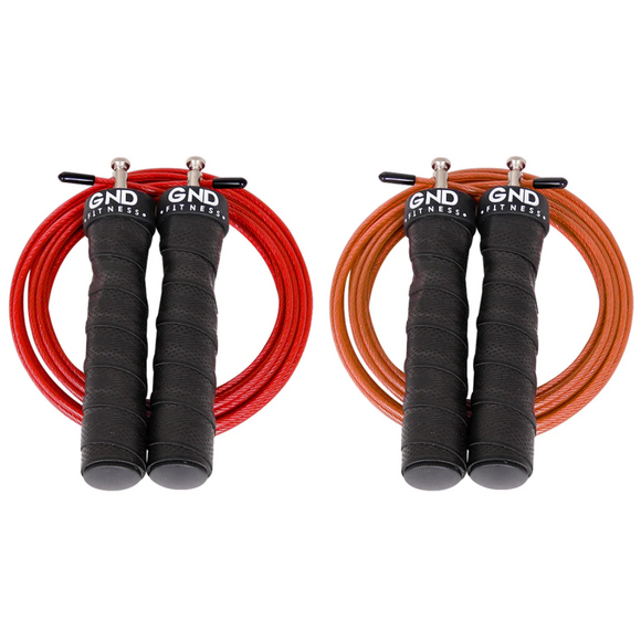 GND SR Speed Skipping Rope // Single Ball Bearing // 2 Pack