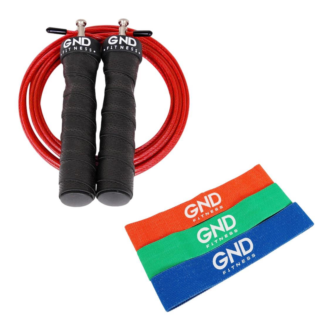 GND SR Skipping Rope & Resistance Booty Band // Pack-1
