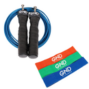 GND SR Skipping Rope & Resistance Booty Band // Pack-3