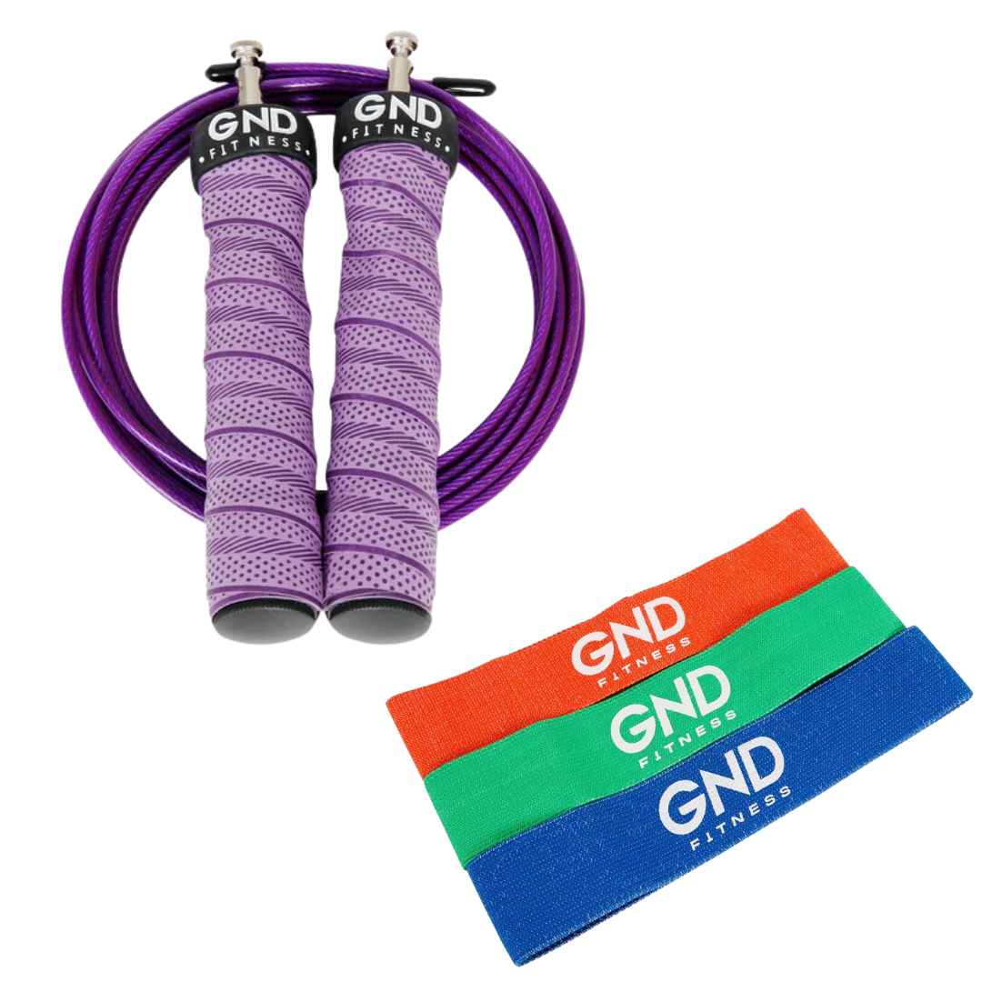 GND SR Skipping Rope & Resistance Booty Band // Pack
