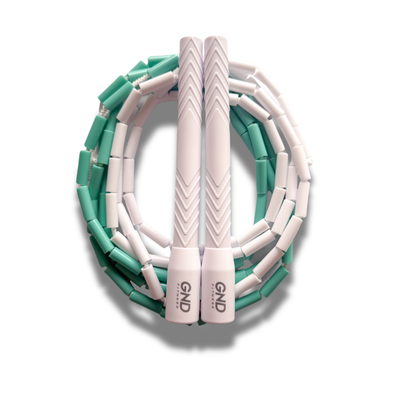 Custom Beaded Skipping Rope - Long Handle