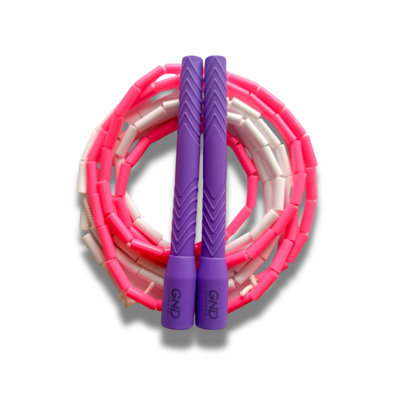 Custom Beaded Skipping Rope - Long Handle
