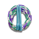 Custom Beaded Skipping Rope - Long Handle-17
