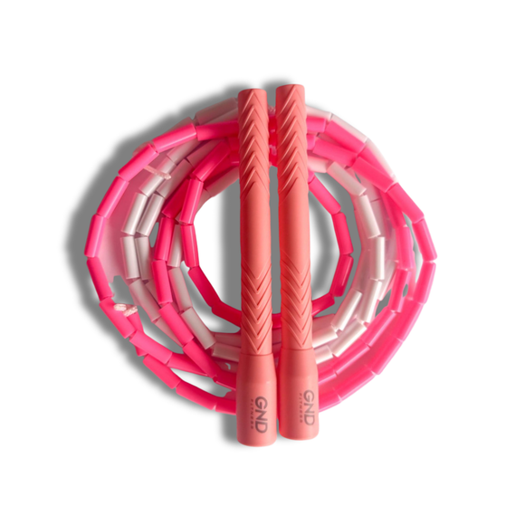 Custom Beaded Skipping Rope - Long Handle