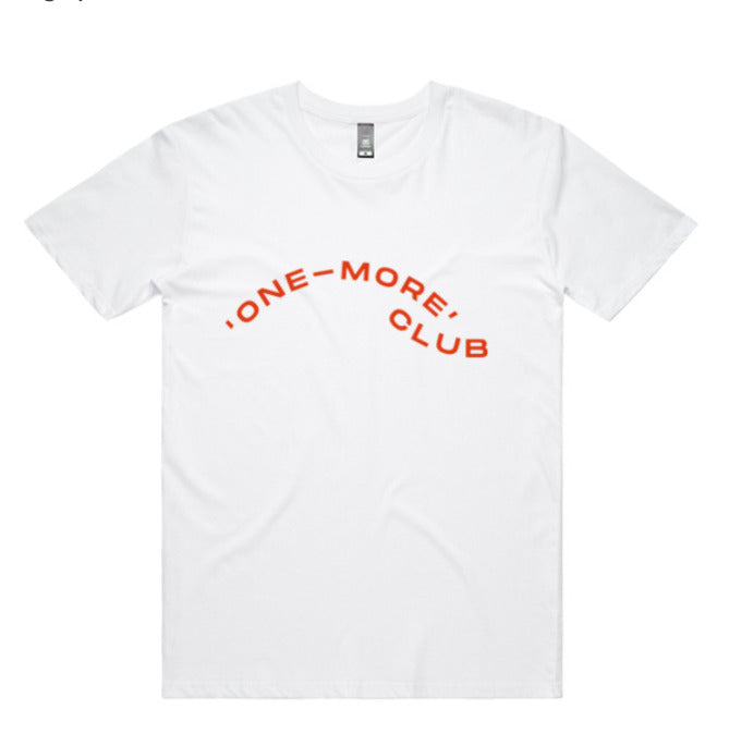 Buy white One-More Club // Tee