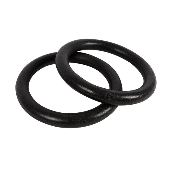 GND ABS Gymnastic Rings W/ Nylon Bracing Straps - Gym Rings- GND Fitness