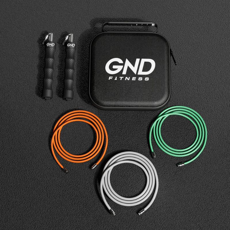 GND Bone Grip Weighted Skipping Rope - Weighted Skipping Rope- GND Fitness