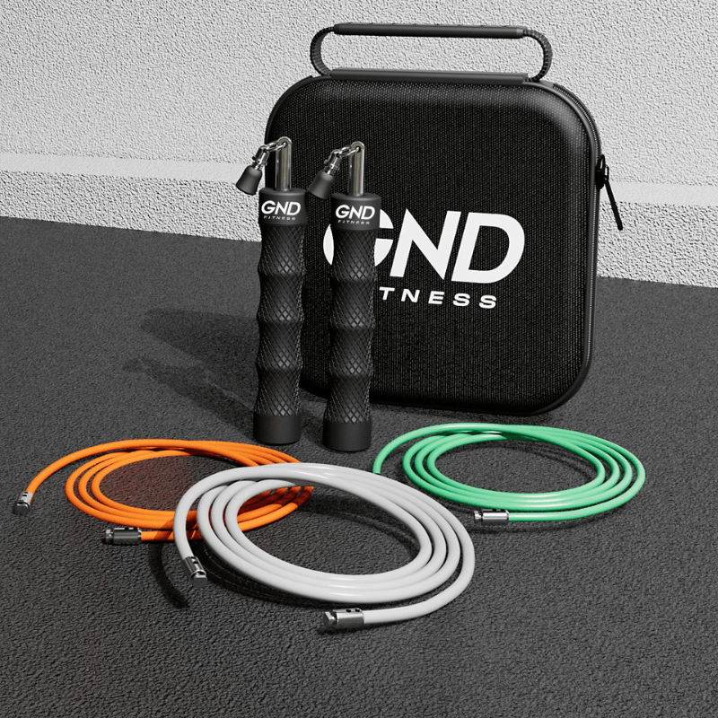 GND Bone Grip Weighted Skipping Rope - Weighted Skipping Rope- GND Fitness