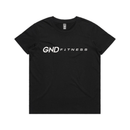 GND OG Womens Tee // Black - Apparel- GND Fitness