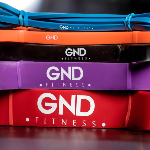 GND Resistance Band Pack // 5 Bands, Handles, Ankle Straps & Door Anchor - 1