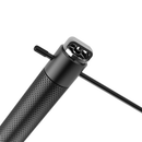 GND RF Alloy Speed Skipping Rope // Double Ball Bearing // Black - RF Skipping Rope- GND Fitness