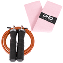 GND Skipping Rope & Fabric Booty Band // Pack - Skipping Rope & Hip Band- GND Fitness