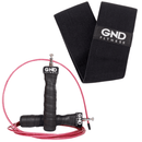 GND Skipping Rope & Fabric Booty Band // Pack - Skipping Rope & Hip Band- GND Fitness
