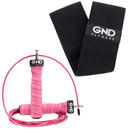 GND Skipping Rope & Fabric Booty Band // Pack - Skipping Rope & Hip Band- GND Fitness