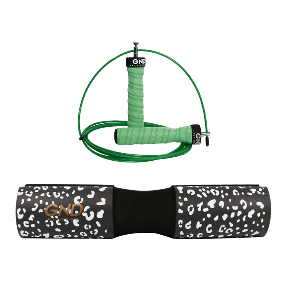GND SR Skipping Rope & Barbell Pad // Pack - Skipping Rope- GND Fitness