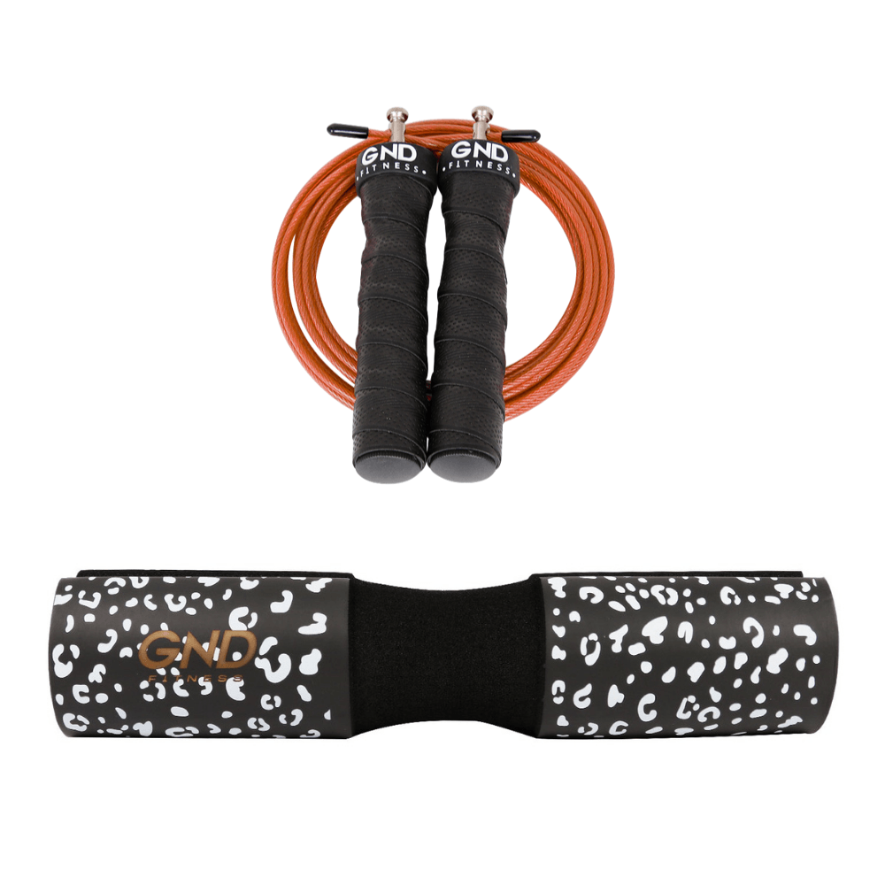 GND SR Skipping Rope & Barbell Pad // Pack - Skipping Rope- GND Fitness