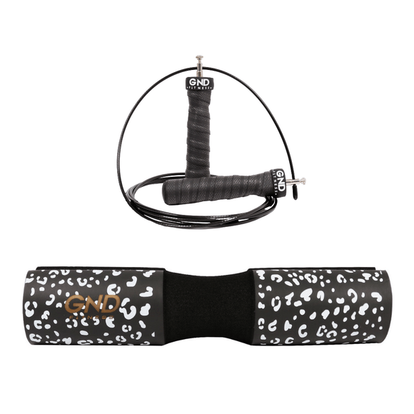 GND SR Skipping Rope & Barbell Pad // Pack - Skipping Rope- GND Fitness