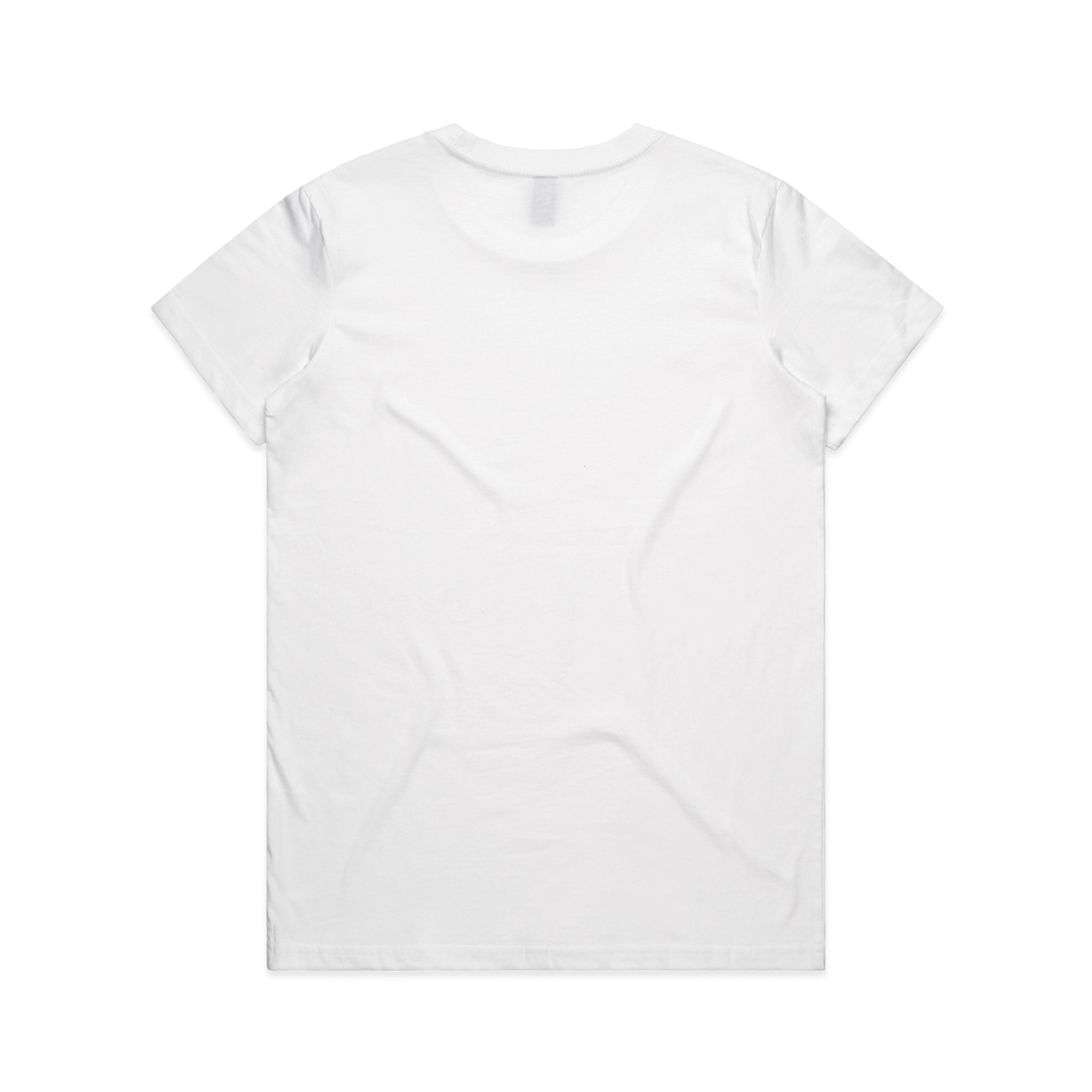 GND Womens Rep Tee // White - Apparel- GND Fitness