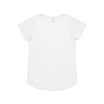 GND Women's Repeater Tee // White - Apparel- GND Fitness