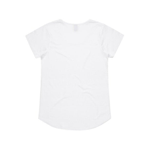 GND Women's Repeater Tee // White - Apparel- GND Fitness