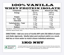 GND WPI Protein 1kg // Vanilla - Protein- GND Fitness