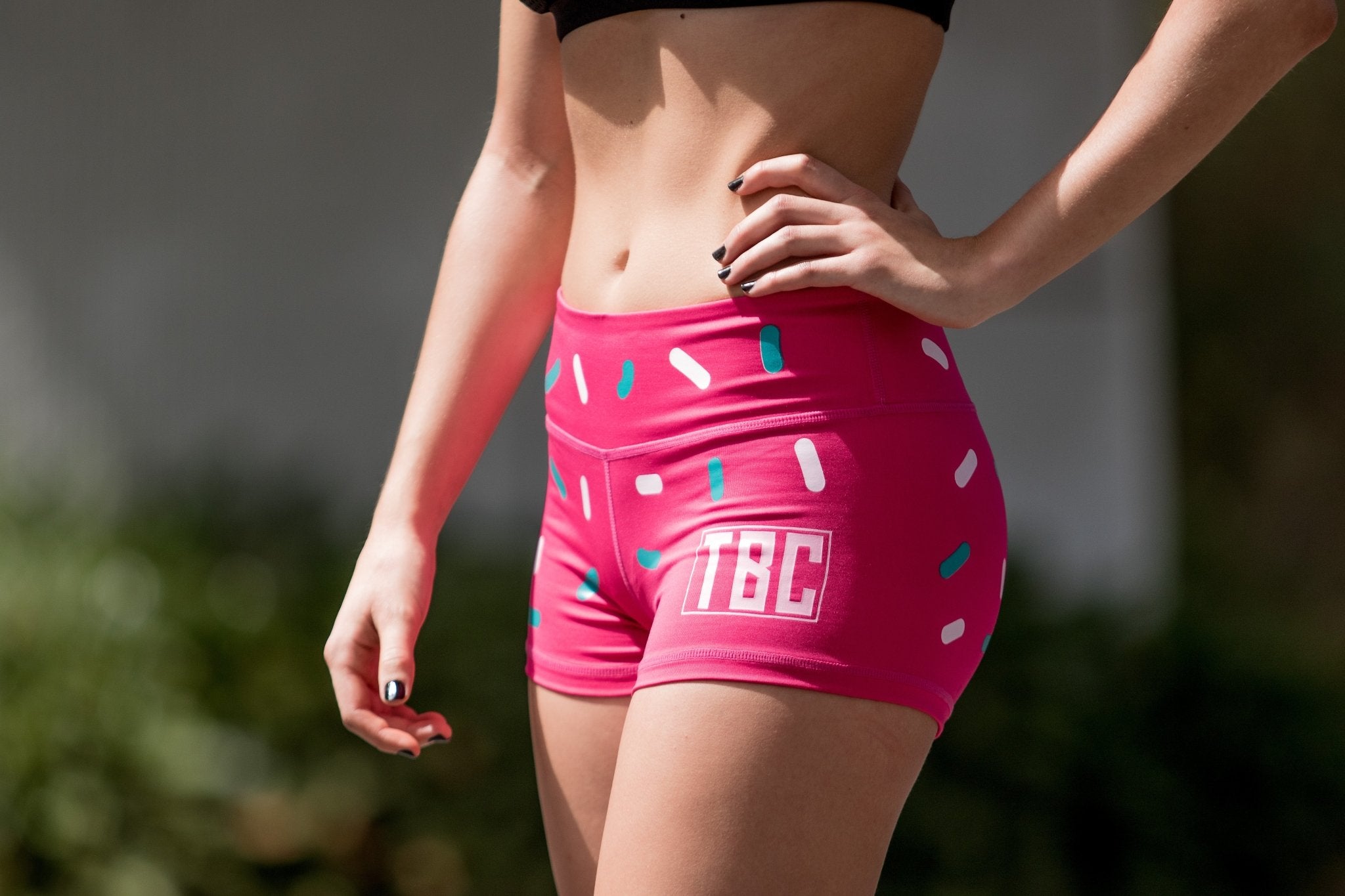 TBC Booty Shorts - Donut Give Up - Apparel- GND Fitness