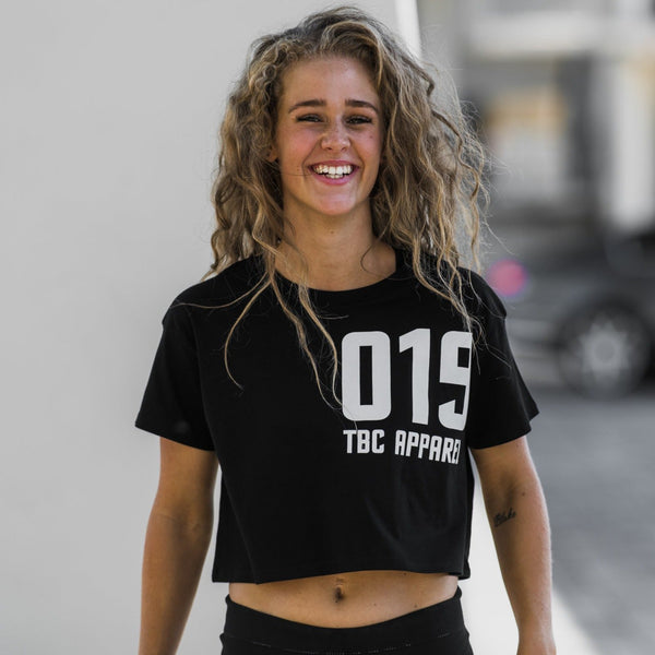 TBC Crop Tee // Black - 3