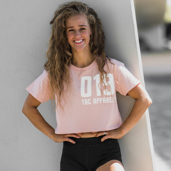 TBC Crop Tee // Pink - Apparel- GND Fitness