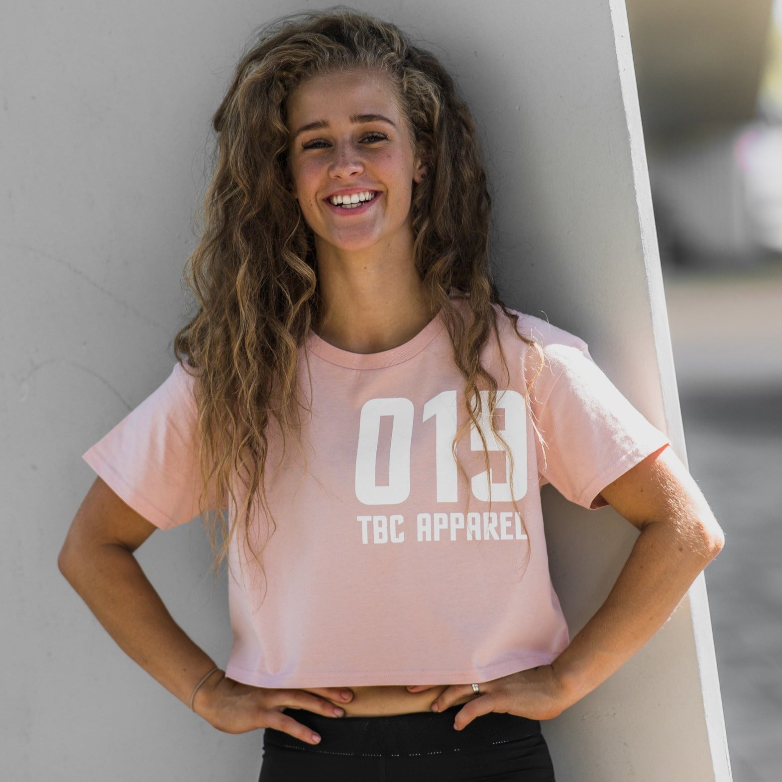 TBC Crop Tee // Pink - Apparel- GND Fitness