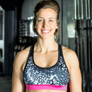 TBC Racerback Sports Bra – Black & Pink - Apparel- GND Fitness