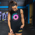 Unisex Muscle Tank // Donut Give Up - 2