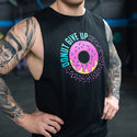 Unisex Muscle Tank // Donut Give Up - 3